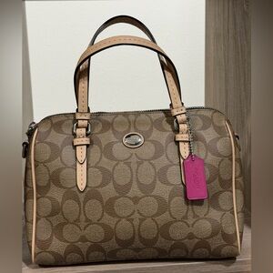 Coach Peyton Signature Bennett Mini Satchel